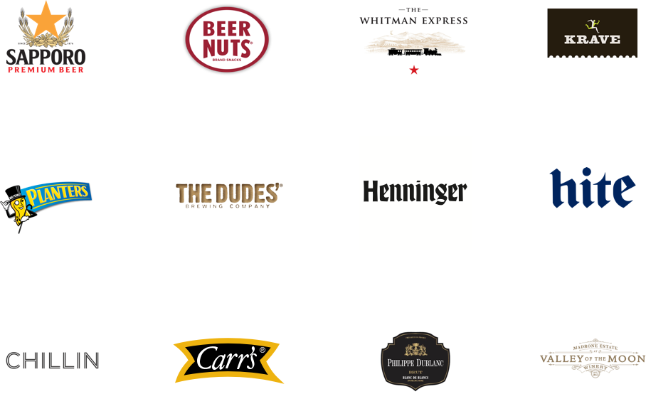 Sapporo Beer Nuts Whitman Express Krave Planters The Dudes Henninger hite Chillin Carr's Phillipe DuBlanc Valley of the Moon